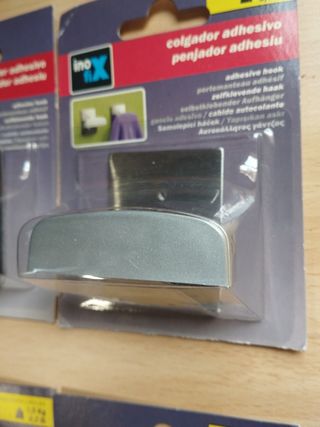 4 Colgadores Adhesivos Inofix