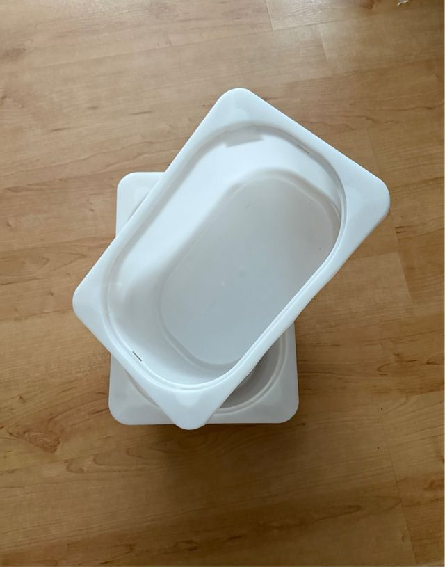 Cajas de almacenaje Ikea blancas