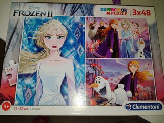 Puzzle Clementoni Frozen II 3x48