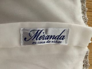Mono de vestir ceremonia blanco y beige 