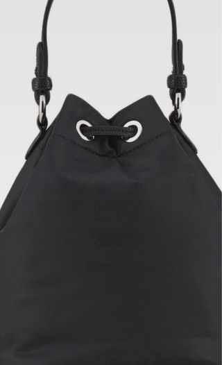 Bolso Saco Emporio Armani Negro Nylon