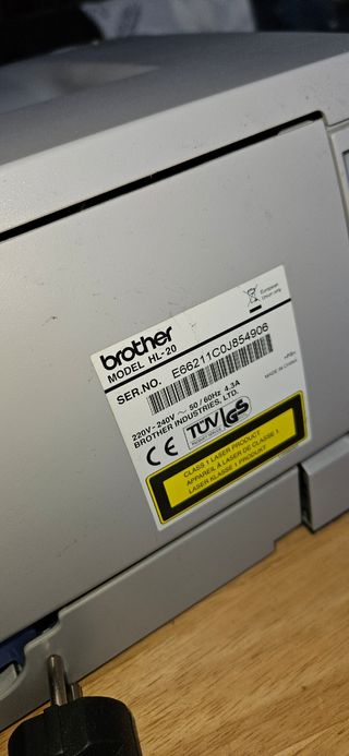 Impresora Brother Láser Toner Gris