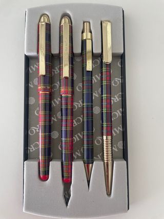 Juego de Bolígrafos portaminas y pluma