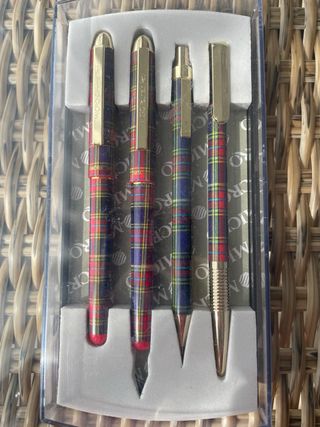 Juego de Bolígrafos portaminas y pluma