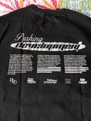 Camiseta Pull&Bear Negra