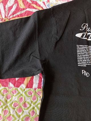 Camiseta Pull&Bear Negra