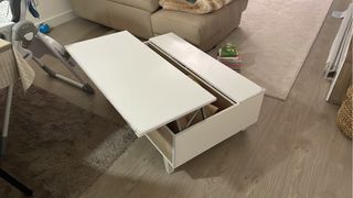 Mesa de centro elevable para salón
