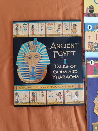 Lote de libros en ingles historia y mitología