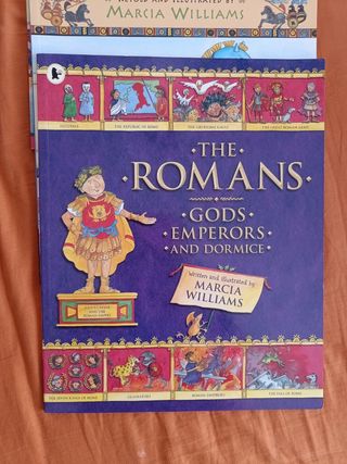 Lote de libros en ingles historia y mitología