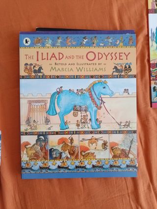 Lote de libros en ingles historia y mitología