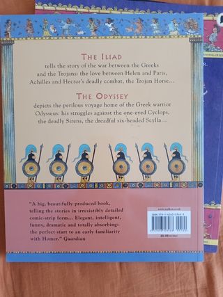 Lote de libros en ingles historia y mitología