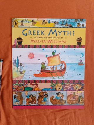 Lote de libros en ingles historia y mitología
