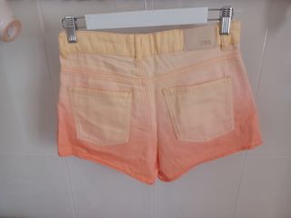 Shorts vaqueros degradado niña Zara talla 13-14
