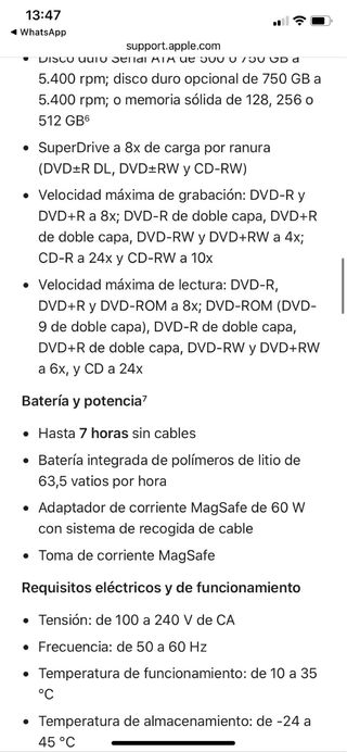 MacBook Pro 13 2011 Plata