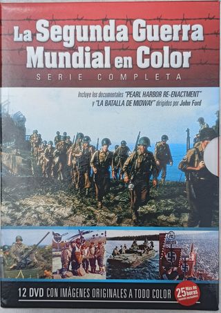 Segunda Guerra Mundial en Color 12 DVD