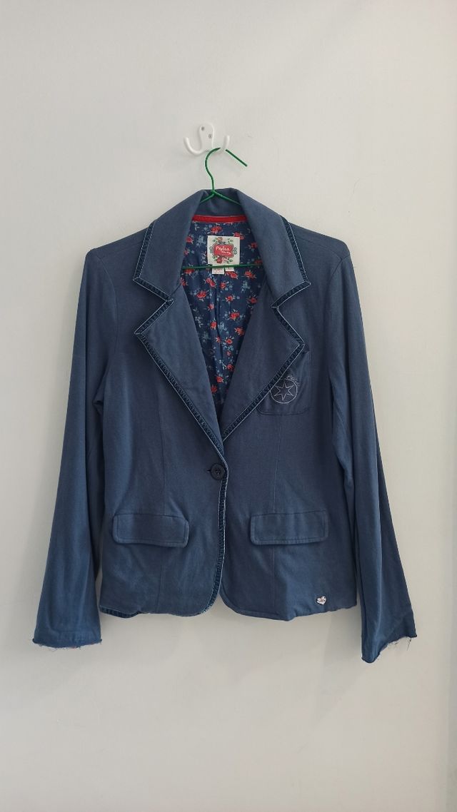 Chaqueta azul. Marca Pepita Pérez