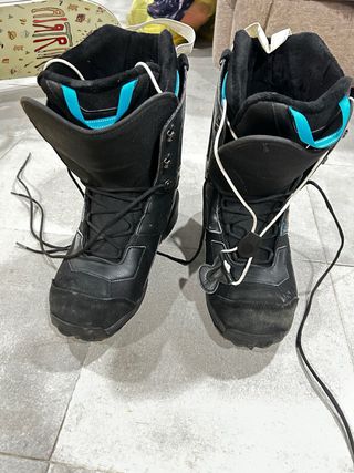 Botas de Snowboard Negras número 45