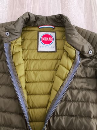Cazadora acolchada de hombre Colmar verde oliva