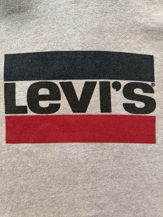 Sudadera Levi's Gris con Logo