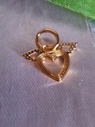 Pandora Charm Pendente Cuore Ali Angelo Oro