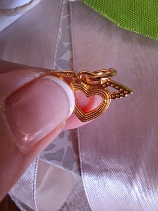 Pandora Charm Pendente Cuore Ali Angelo Oro