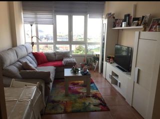 Conjunto Muebles Salón Beige y Multicolor