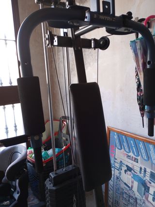 Máquina multifuncional y mancuernas de 30 klg nuev