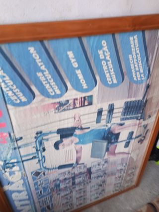 Máquina multifuncional y mancuernas de 30 klg nuev