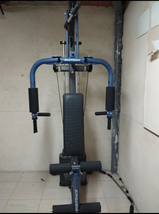 Máquina multifuncional y mancuernas de 30 klg nuev