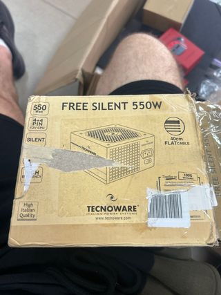Tecnoware Fuente ATX Free Silent 550