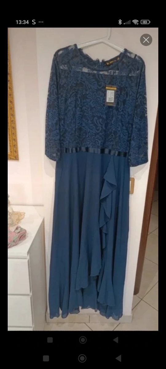 Abito da cerimonia blu