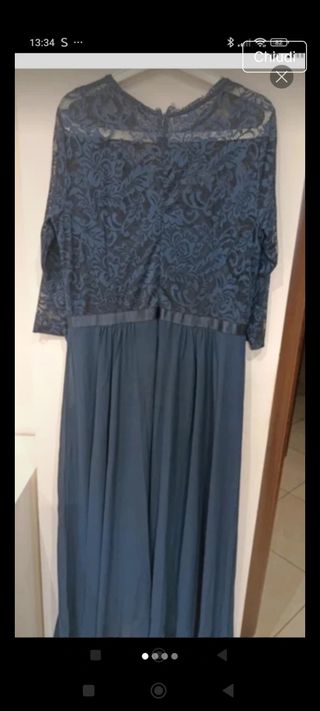 Abito da cerimonia blu