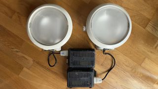 2 faretti da incasso + lampadina LED Philips