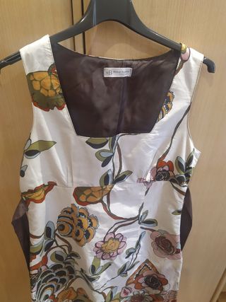 Vestido floral Woman Borsache talla L/XL