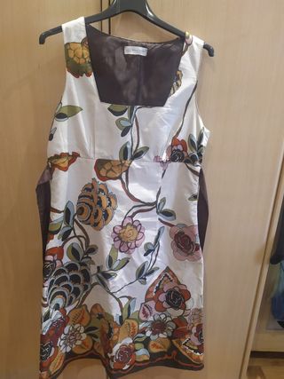 Vestido floral Woman Borsache talla L/XL