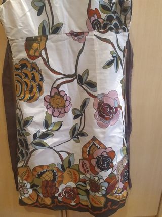 Vestido floral Woman Borsache talla L/XL