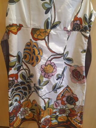 Vestido floral Woman Borsache talla L/XL