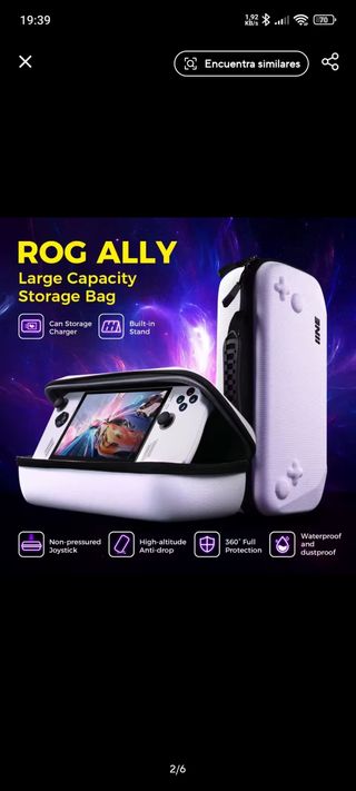Funda Protectora para Asus ROG Ally