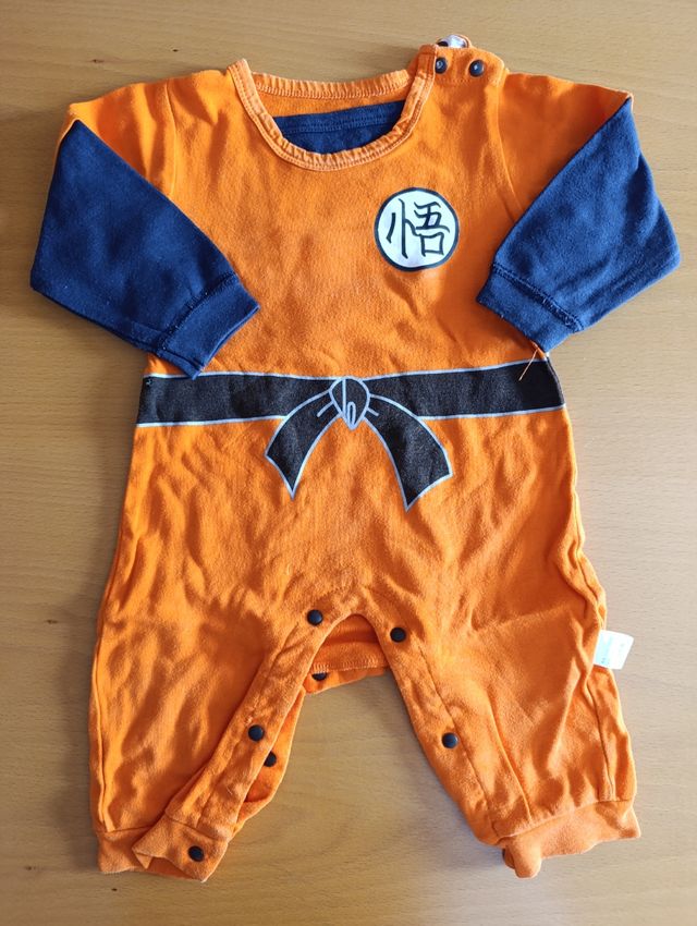 Pelele Goku Talla 12 Meses