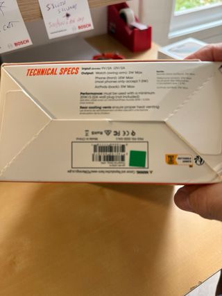 Estación de carga 3 en 1 iPhone, iWatch, AirPods