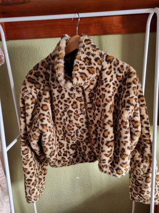 Chaqueta leopardo pelito