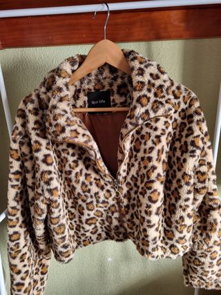 Chaqueta leopardo pelito