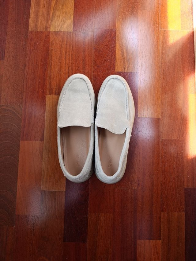 Zapatos Mango Beige Talla 43 (1 uso)