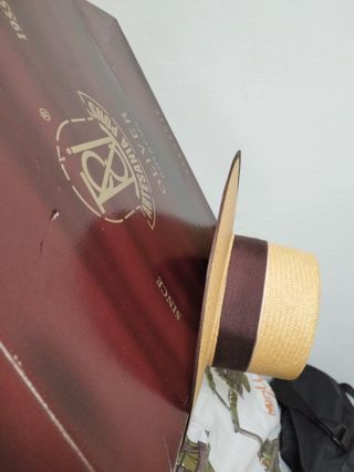 Sombrero Cordobés Ala Ancha Beige/Marrón