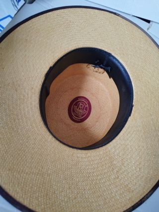 Sombrero Cordobés Ala Ancha Beige/Marrón