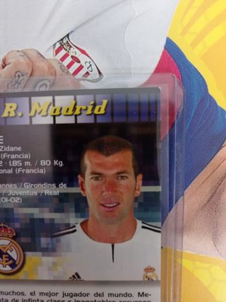 Cromo Zidane Real Madrid 2004-05, 177, Megacracks