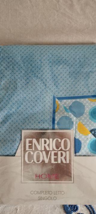 2 Completi Lenzuola Singolo Enrico Coveri