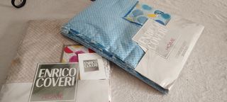 2 Completi Lenzuola Singolo Enrico Coveri