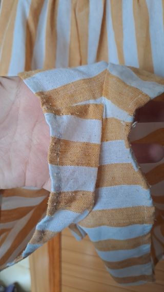 Mono corto Shein rayas amarillas