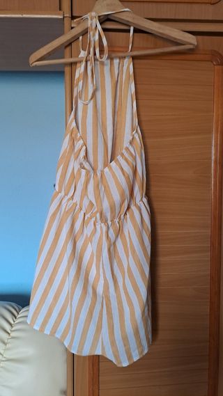 Mono corto Shein rayas amarillas